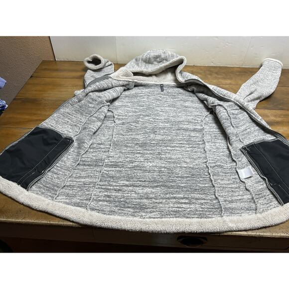 Kuhl Alaska Fleece Hoodie Jacket Women’s Size Large Full Zip Gray Outdoor Hiking - Picture 8 of 12